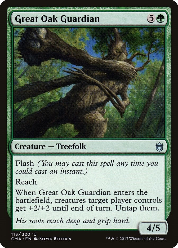 Image for Great Oak Guardian (113) [Commander Anthology] - Magic: The Gathering