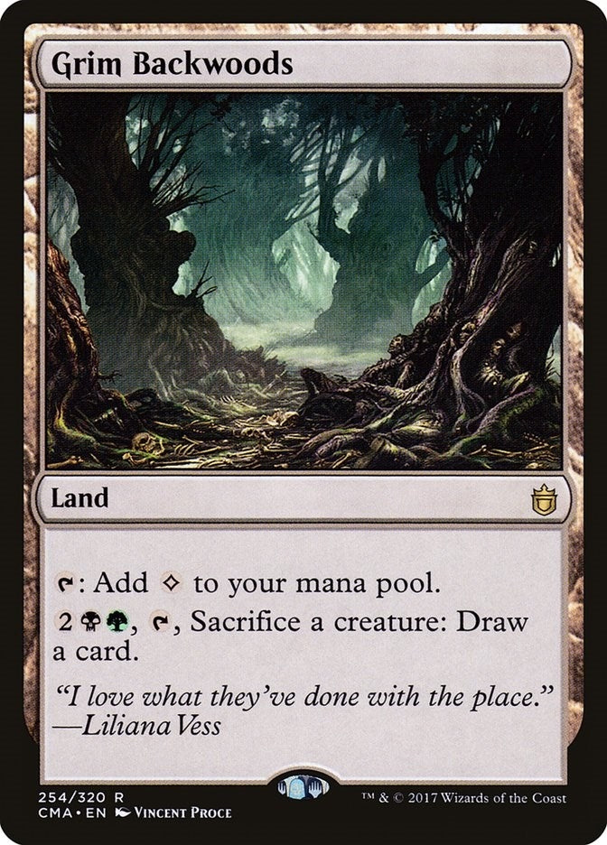Image for Grim Backwoods (254) [Commander Anthology] - Magic: The Gathering