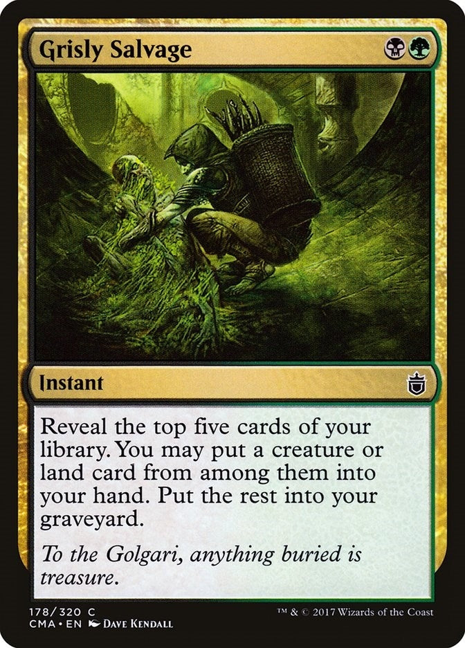 Image for Grisly Salvage (178) [Commander Anthology] - Magic: The Gathering