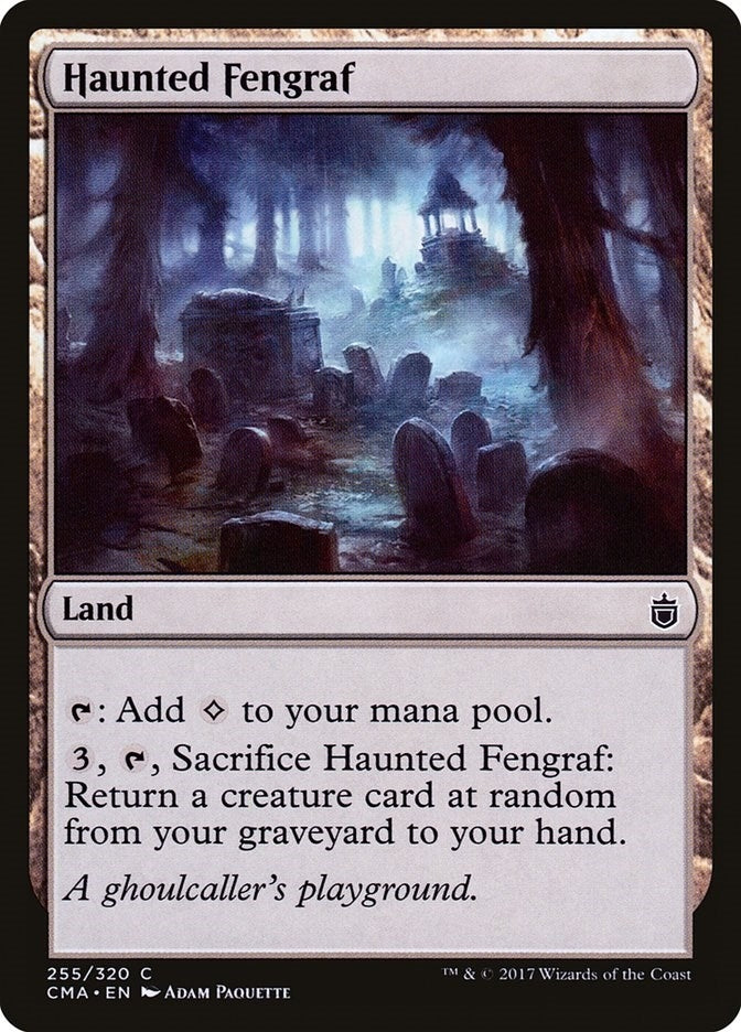 Image for Haunted Fengraf (255) [Commander Anthology] - Magic: The Gathering