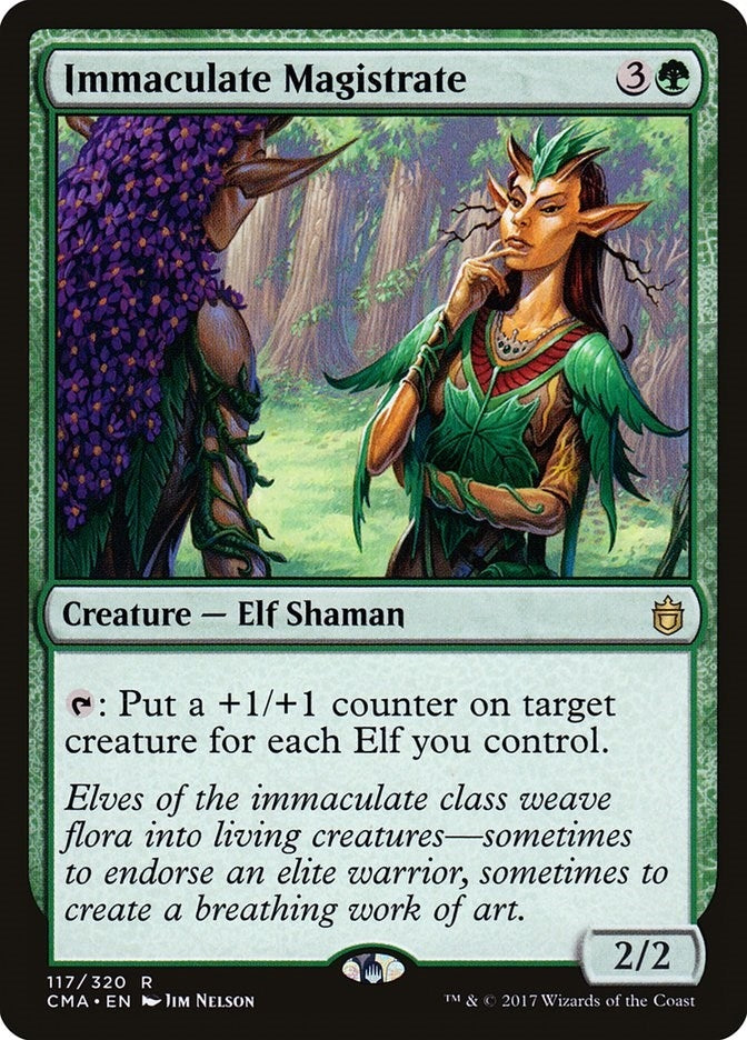 Image for Immaculate Magistrate (117) [Commander Anthology] - Magic: The Gathering