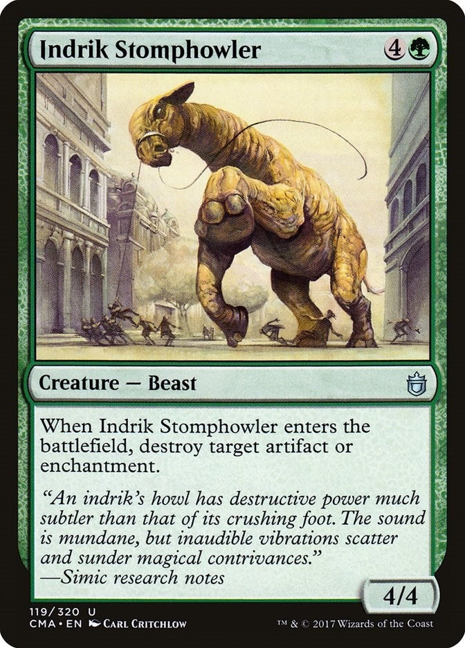 Image for Indrik Stomphowler (119) [Commander Anthology] - Magic: The Gathering