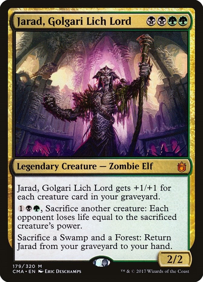 Image for Jarad, Golgari Lich Lord (179) [Commander Anthology] - Magic: The Gathering