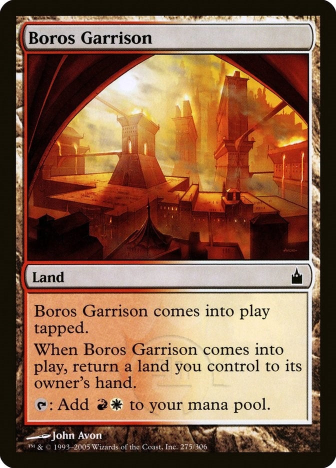 Image for Boros Garrison (275) [Ravnica: City of Guilds] - Magic: The Gathering