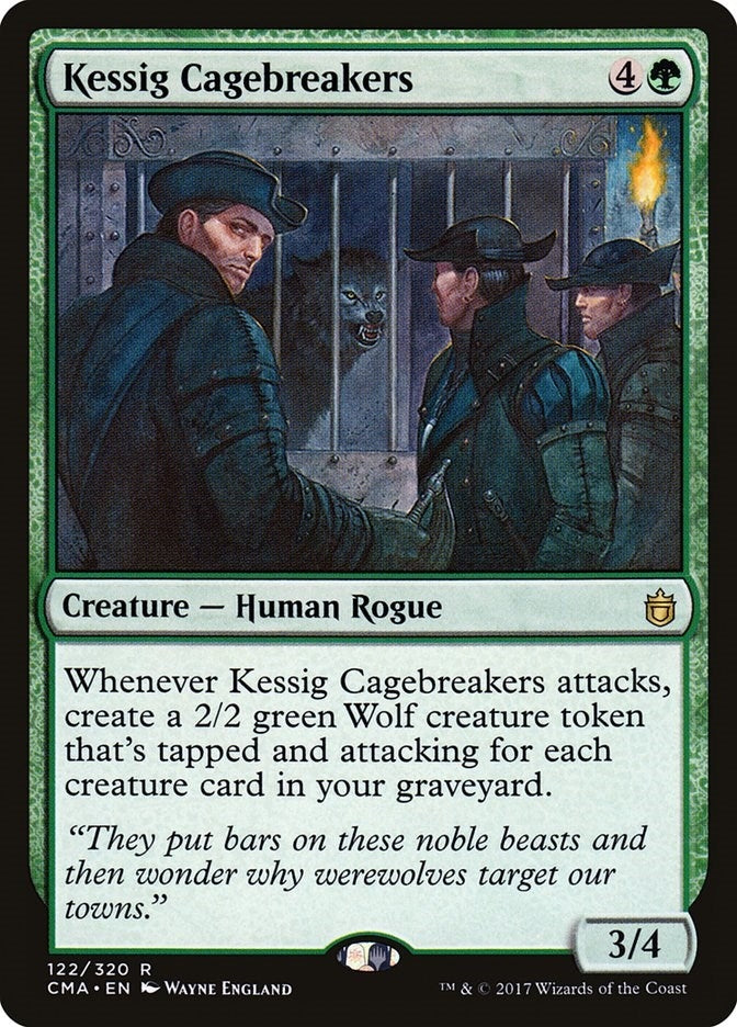 Image for Kessig Cagebreakers (122) [Commander Anthology] - Magic: The Gathering
