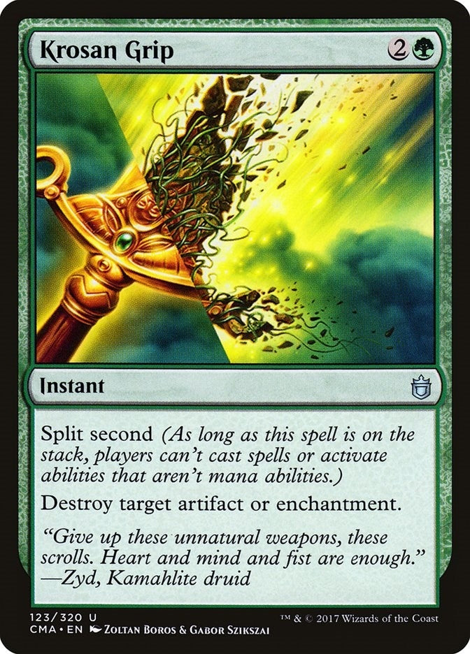 Image for Krosan Grip (123) [Commander Anthology] - Magic: The Gathering