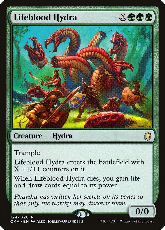 Image for Lifeblood Hydra (124) [Commander Anthology] - Magic: The Gathering