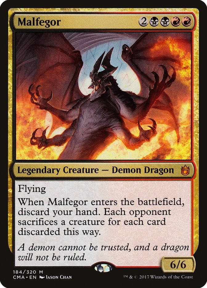 Image for Malfegor (184) [Commander Anthology] - Magic: The Gathering