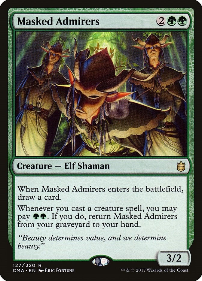 Image for Masked Admirers (127) [Commander Anthology] - Magic: The Gathering