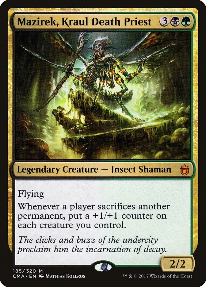 Image for Mazirek, Kraul Death Priest (185) [Commander Anthology] - Magic: The Gathering