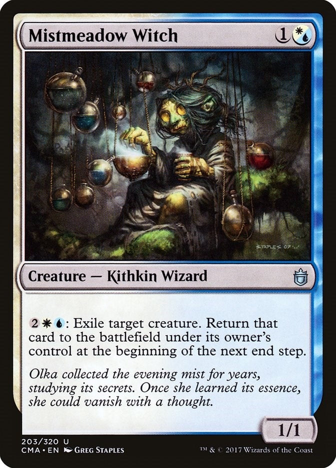 Image for Mistmeadow Witch (203) [Commander Anthology] - Magic: The Gathering