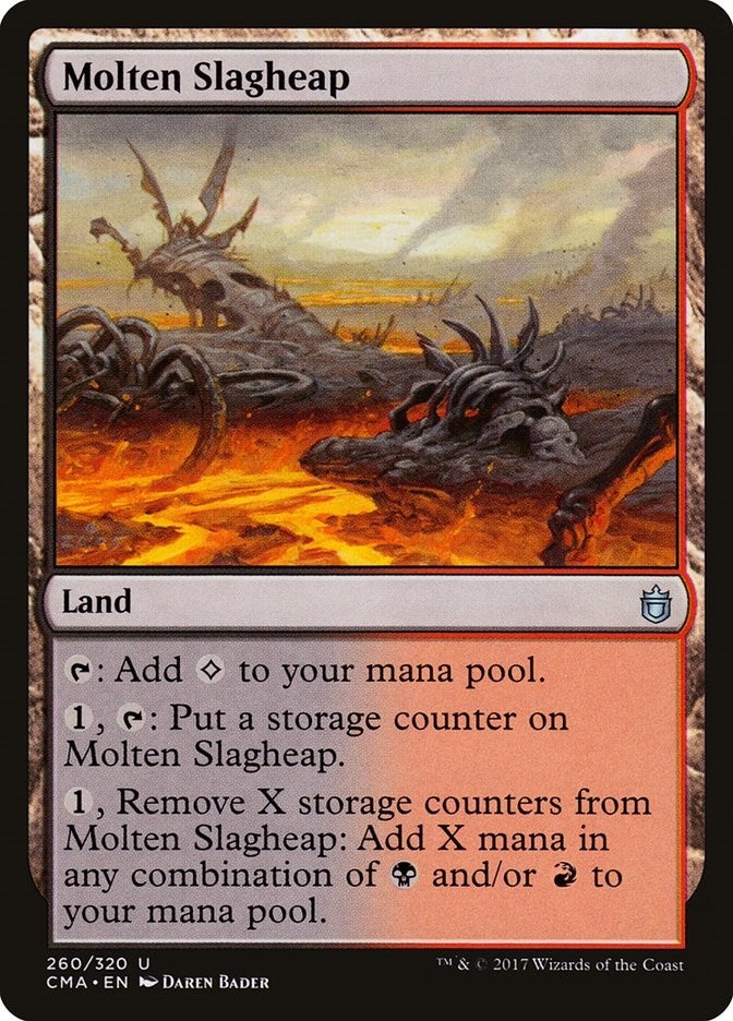 Image for Molten Slagheap (260) [Commander Anthology] - Magic: The Gathering
