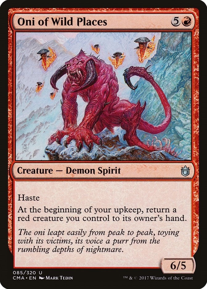 Image for Oni of Wild Places (85) [Commander Anthology] - Magic: The Gathering