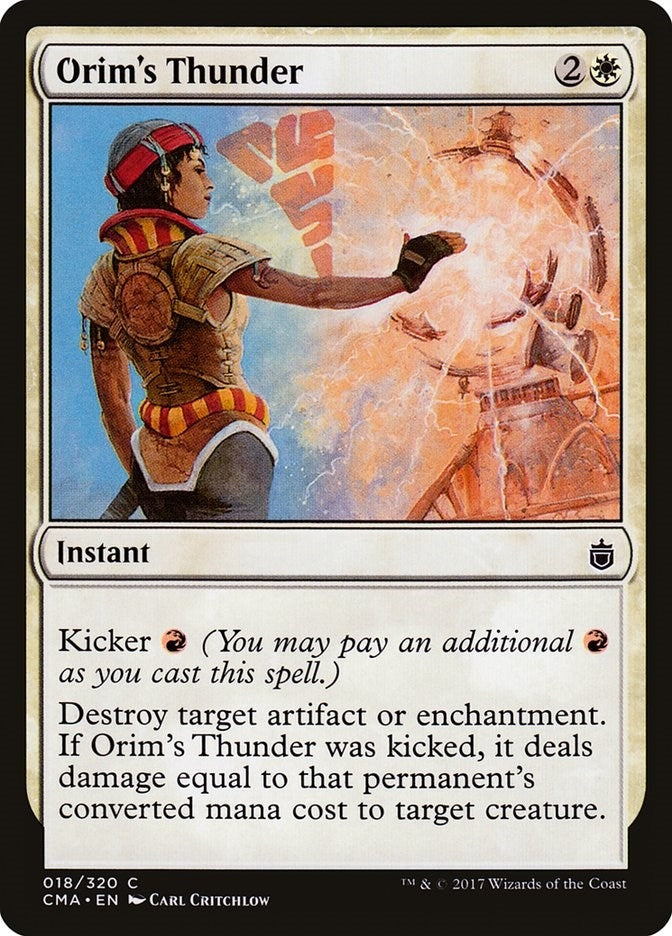 Image for Orim's Thunder (18) [Commander Anthology] - Magic: The Gathering