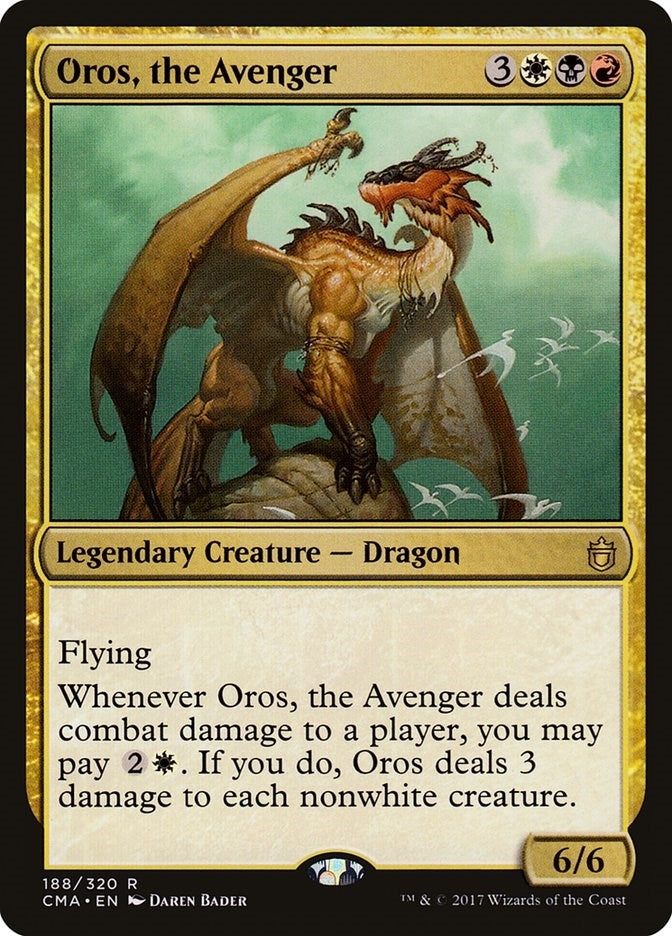 Image for Oros, the Avenger (188) [Commander Anthology] - Magic: The Gathering