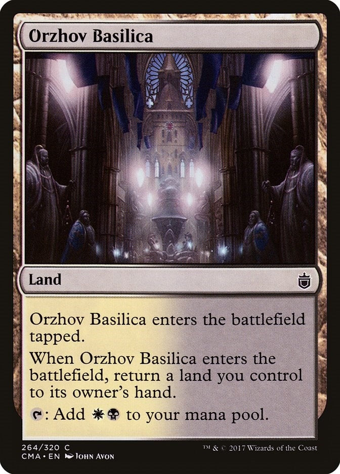 Image for Orzhov Basilica (264) [Commander Anthology] - Magic: The Gathering