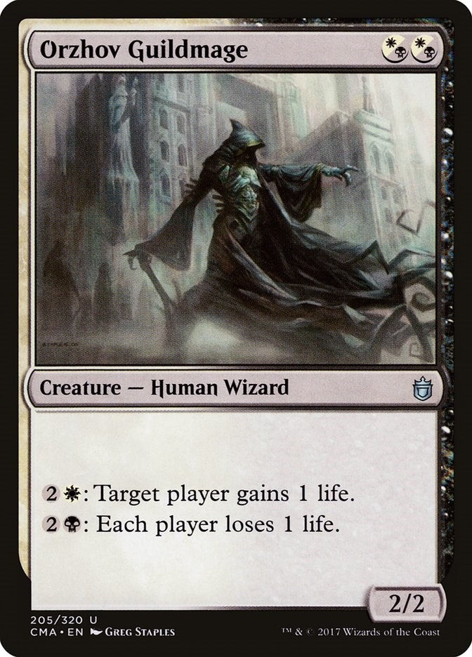 Image for Orzhov Guildmage (205) [Commander Anthology] - Magic: The Gathering