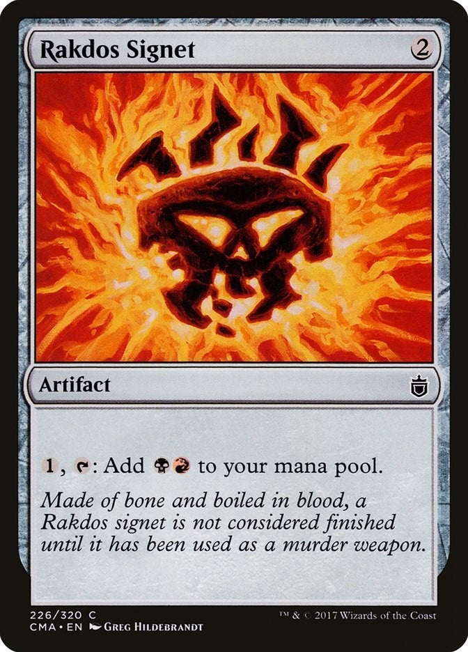 Image for Rakdos Signet (226) [Commander Anthology] - Magic: The Gathering