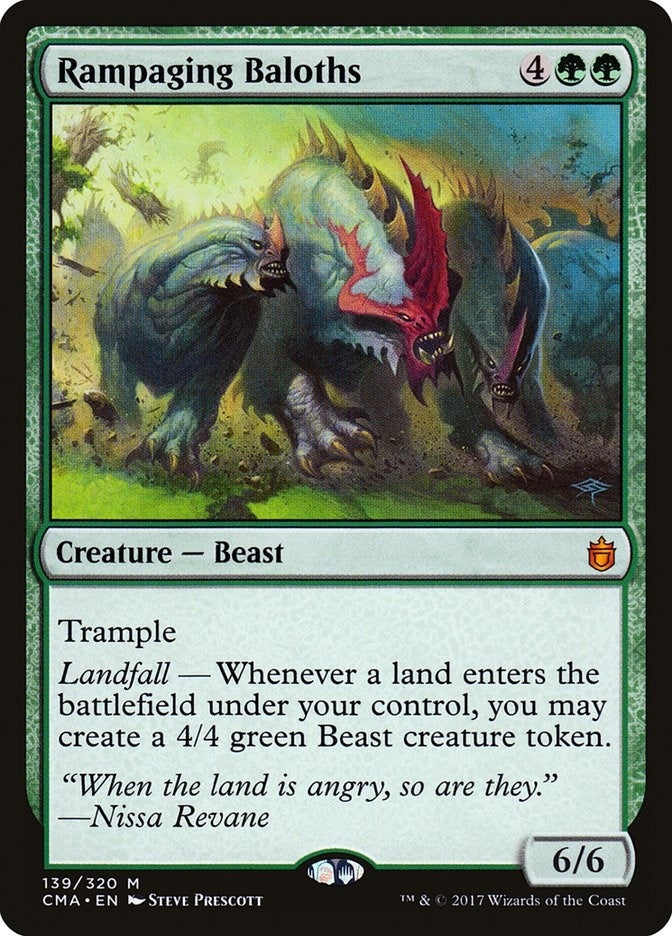 Image for Rampaging Baloths (139) [Commander Anthology] - Magic: The Gathering