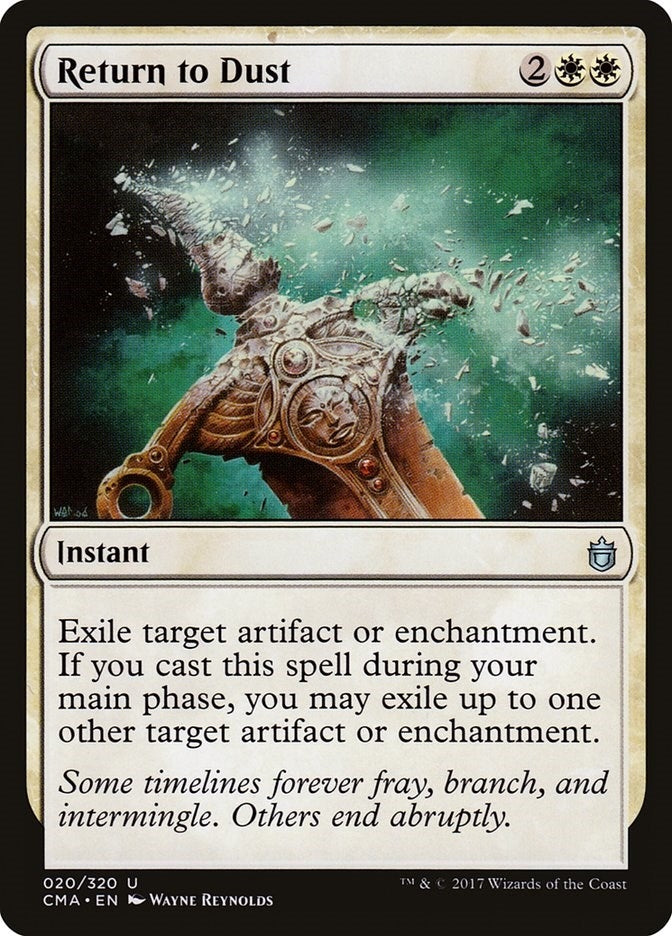 Image for Return to Dust (20) [Commander Anthology] - Magic: The Gathering