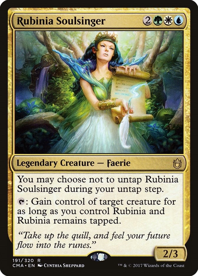Image for Rubinia Soulsinger (191) [Commander Anthology] - Magic: The Gathering
