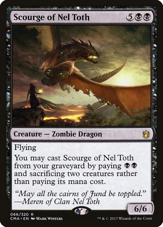 Image for Scourge of Nel Toth (66) [Commander Anthology] - Magic: The Gathering