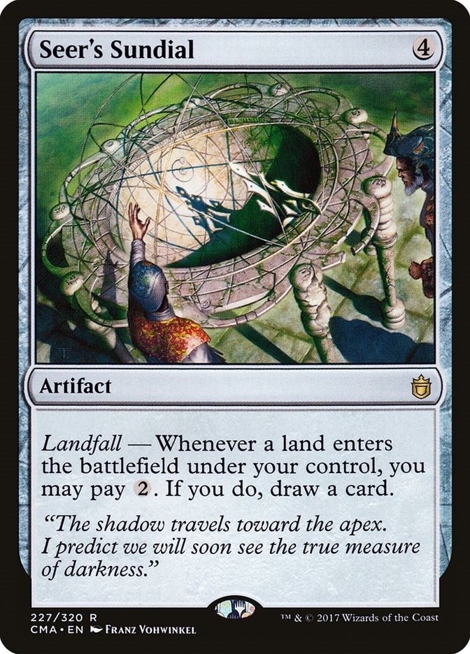 Image for Seer's Sundial (227) [Commander Anthology] - Magic: The Gathering