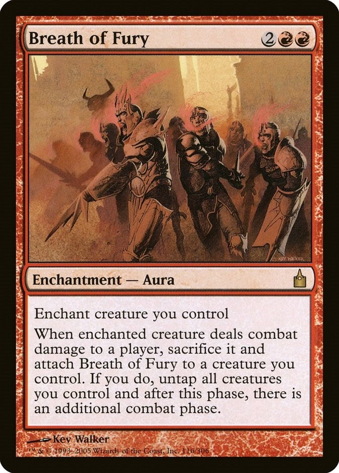 Image for Breath of Fury (116) [Ravnica: City of Guilds] - Magic: The Gathering