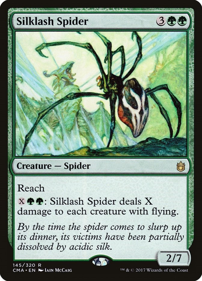 Image for Silklash Spider (145) [Commander Anthology] - Magic: The Gathering
