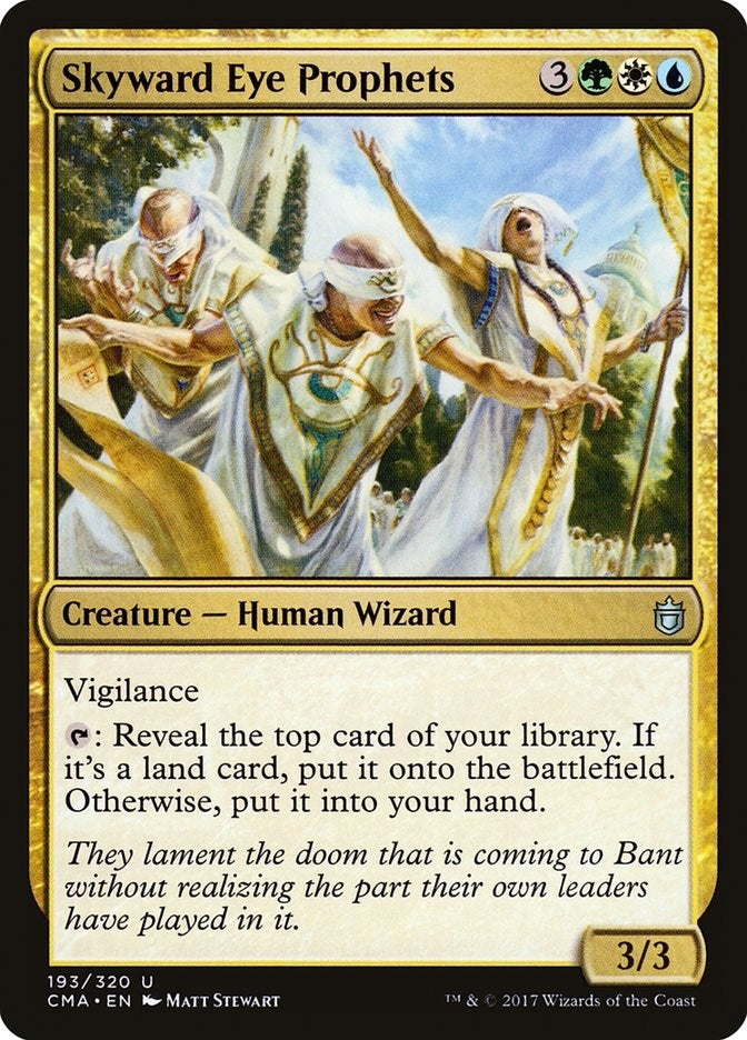 Image for Skyward Eye Prophets (193) [Commander Anthology] - Magic: The Gathering