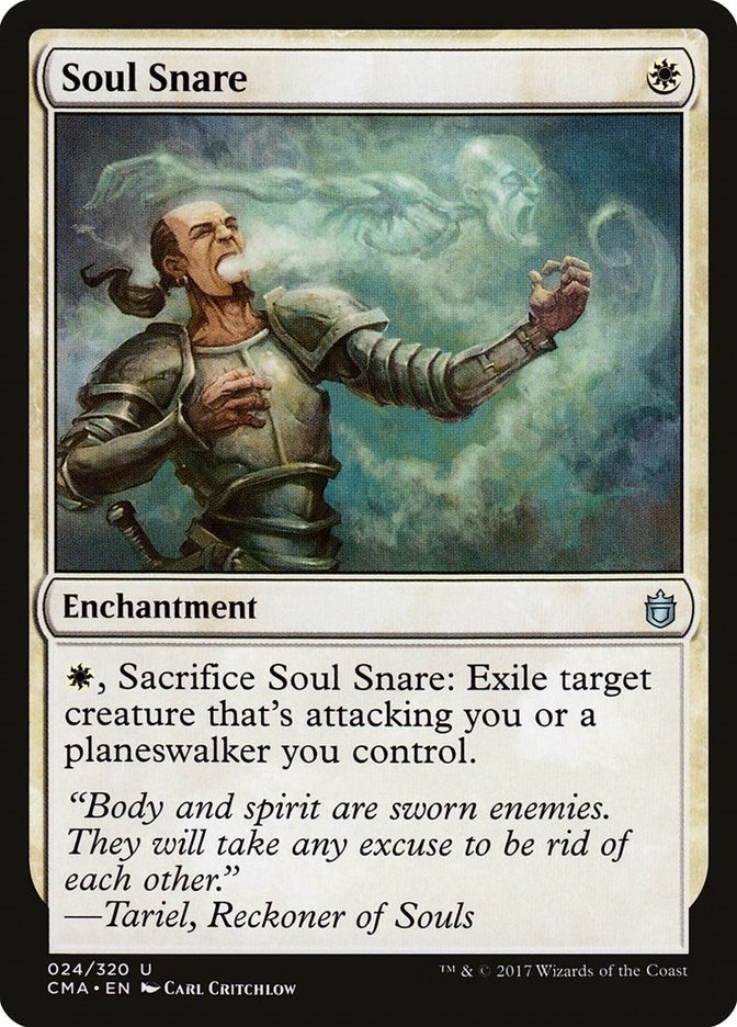 Image for Soul Snare (24) [Commander Anthology] - Magic: The Gathering