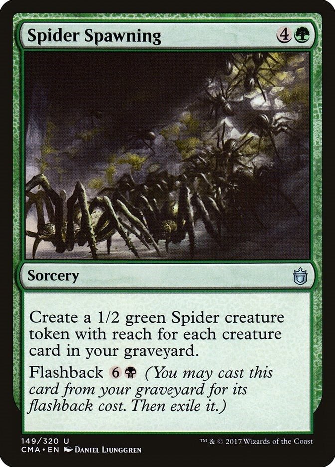 Image for Spider Spawning (149) [Commander Anthology] - Magic: The Gathering