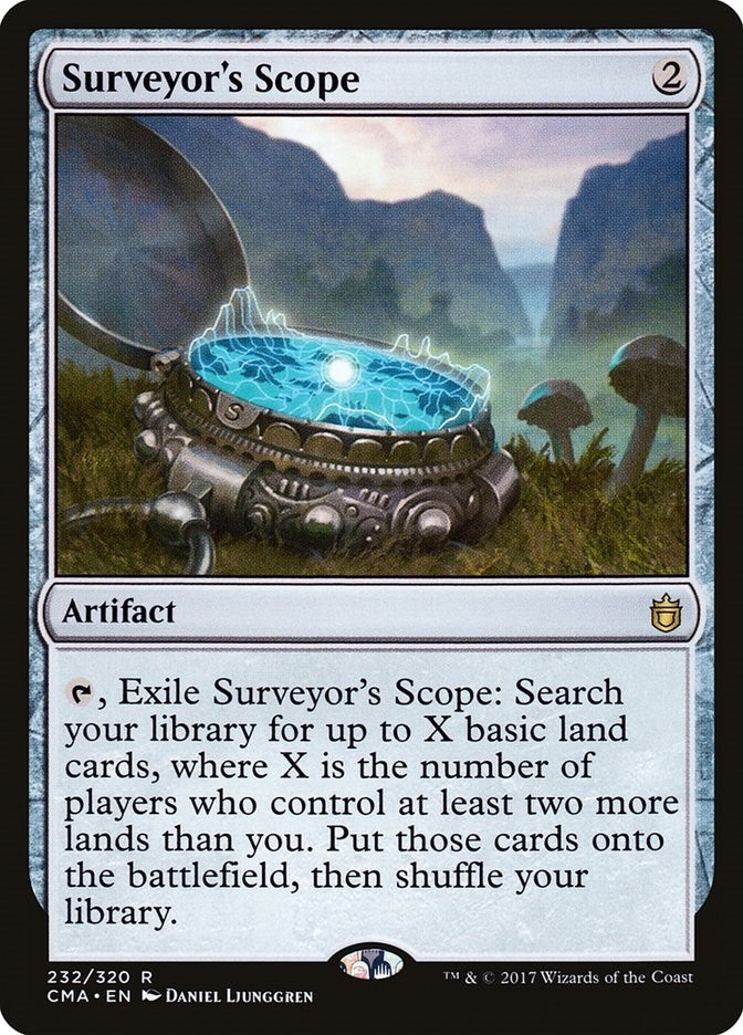 Image for Surveyor's Scope (232) [Commander Anthology] - Magic: The Gathering