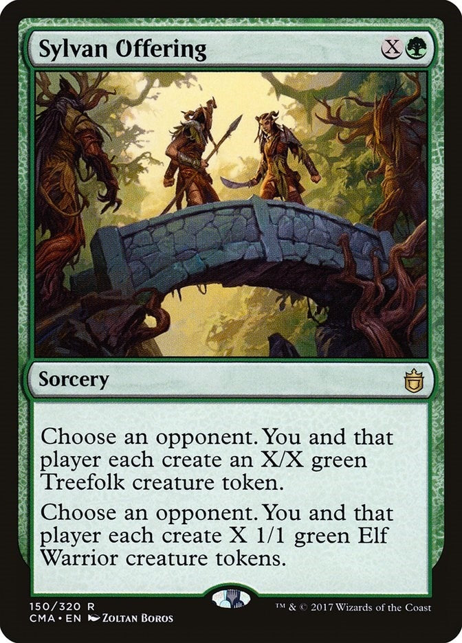 Image for Sylvan Offering (150) [Commander Anthology] - Magic: The Gathering