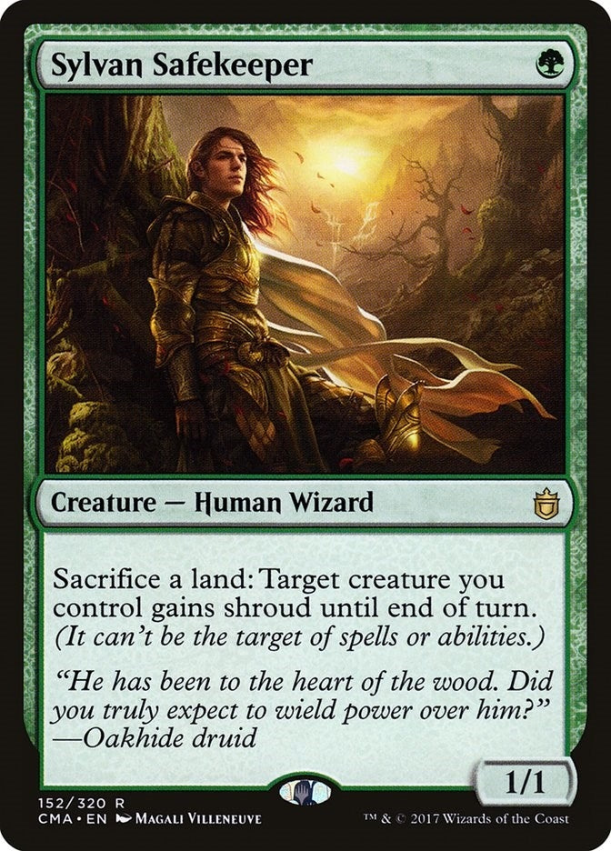 Image for Sylvan Safekeeper (152) [Commander Anthology] - Magic: The Gathering