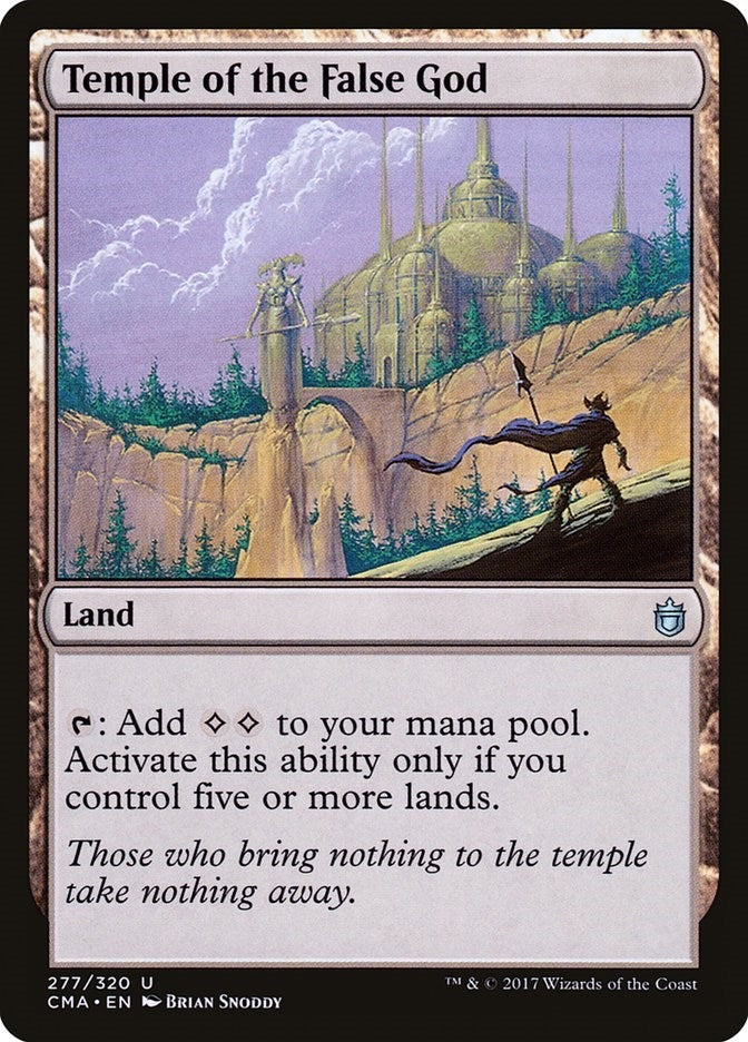 Image for Temple of the False God (277) [Commander Anthology] - Magic: The Gathering