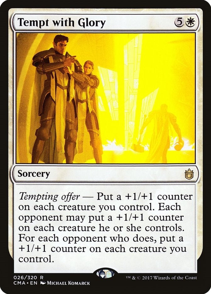 Image for Tempt with Glory (26) [Commander Anthology] - Magic: The Gathering