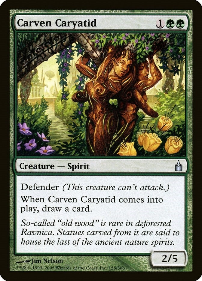 Image for Carven Caryatid (155) [Ravnica: City of Guilds] - Magic: The Gathering