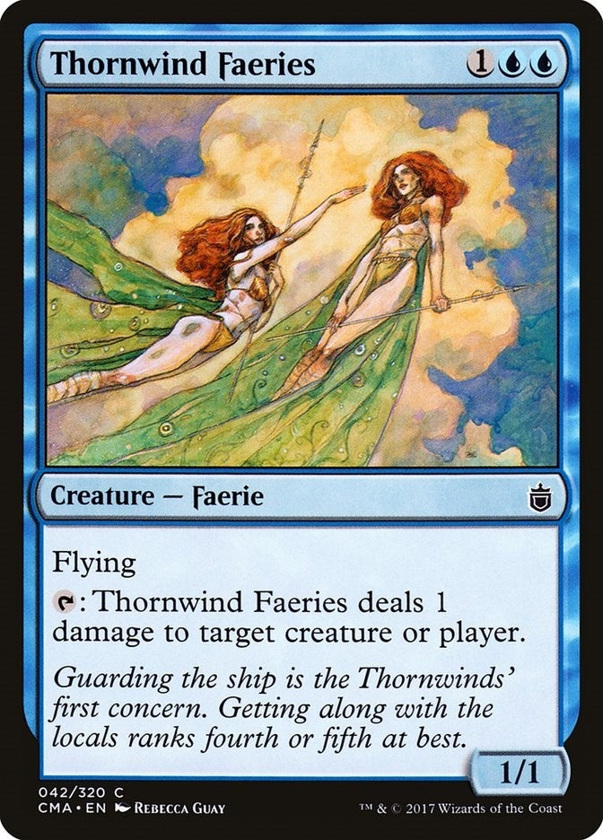 Image for Thornwind Faeries (42) [Commander Anthology] - Magic: The Gathering