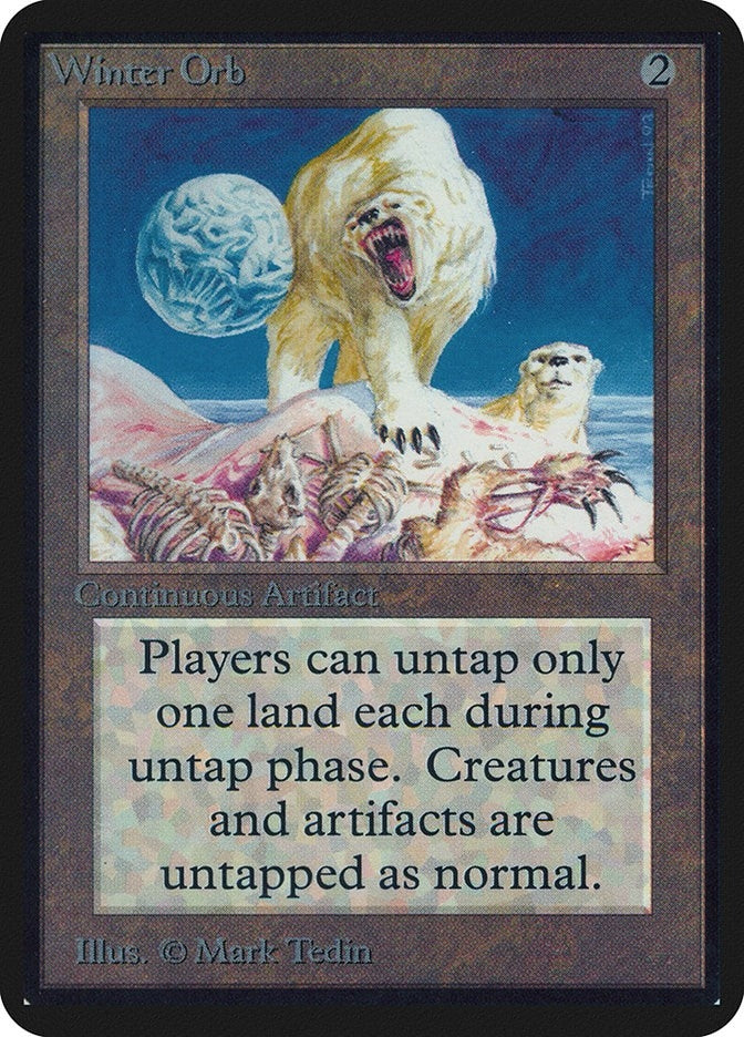 Image for Winter Orb [Alpha Edition] - Magic: The Gathering