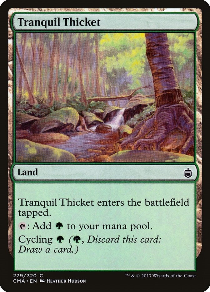 Image for Tranquil Thicket (279) [Commander Anthology] - Magic: The Gathering