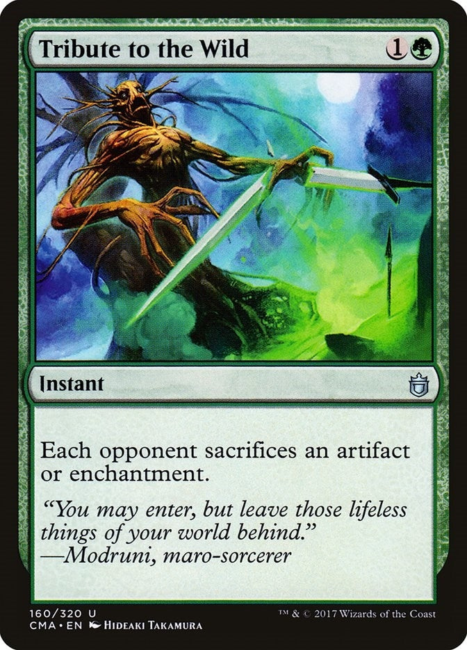 Image for Tribute to the Wild (160) [Commander Anthology] - Magic: The Gathering