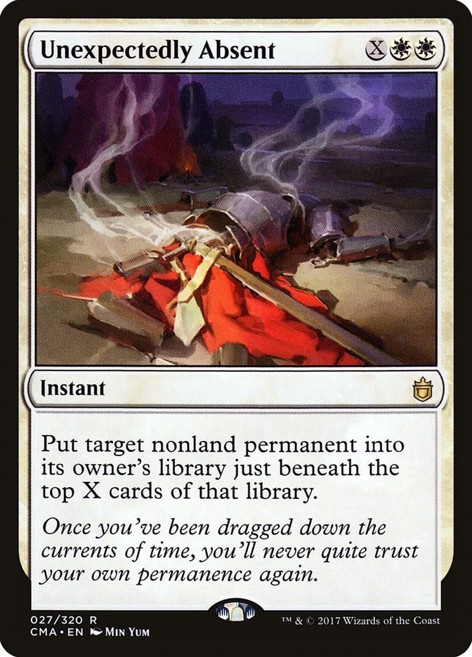 Image for Unexpectedly Absent (27) [Commander Anthology] - Magic: The Gathering