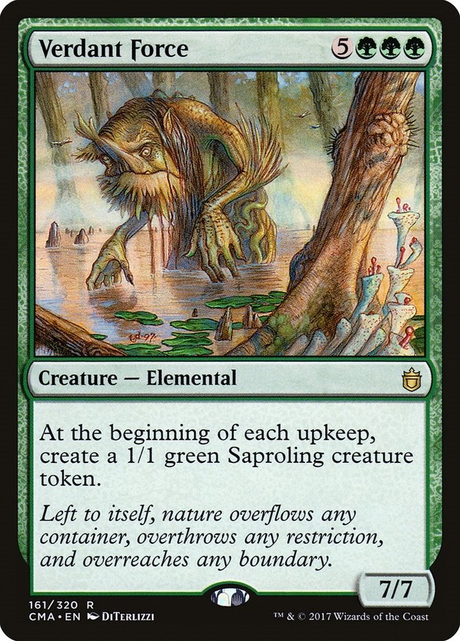 Image for Verdant Force (161) [Commander Anthology] - Magic: The Gathering