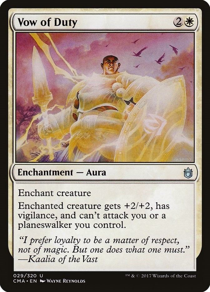 Image for Vow of Duty (29) [Commander Anthology] - Magic: The Gathering
