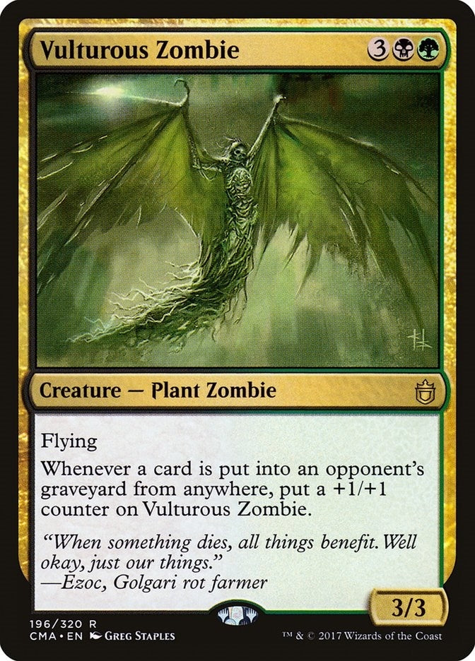 Image for Vulturous Zombie (196) [Commander Anthology] - Magic: The Gathering