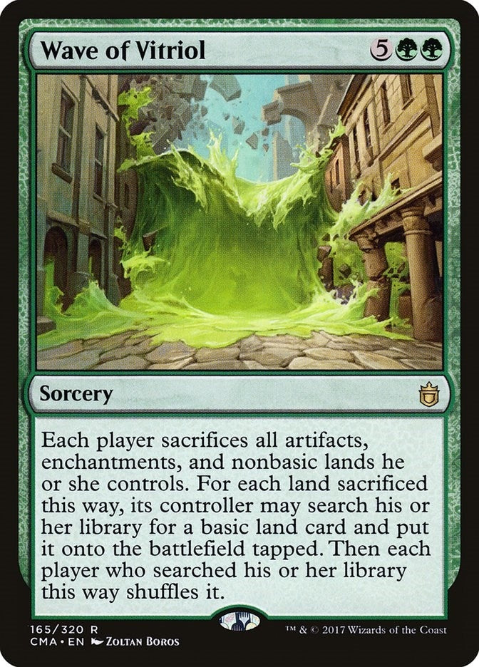 Image for Wave of Vitriol (165) [Commander Anthology] - Magic: The Gathering