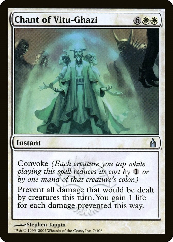 Image for Chant of Vitu-Ghazi (7) [Ravnica: City of Guilds] - Magic: The Gathering