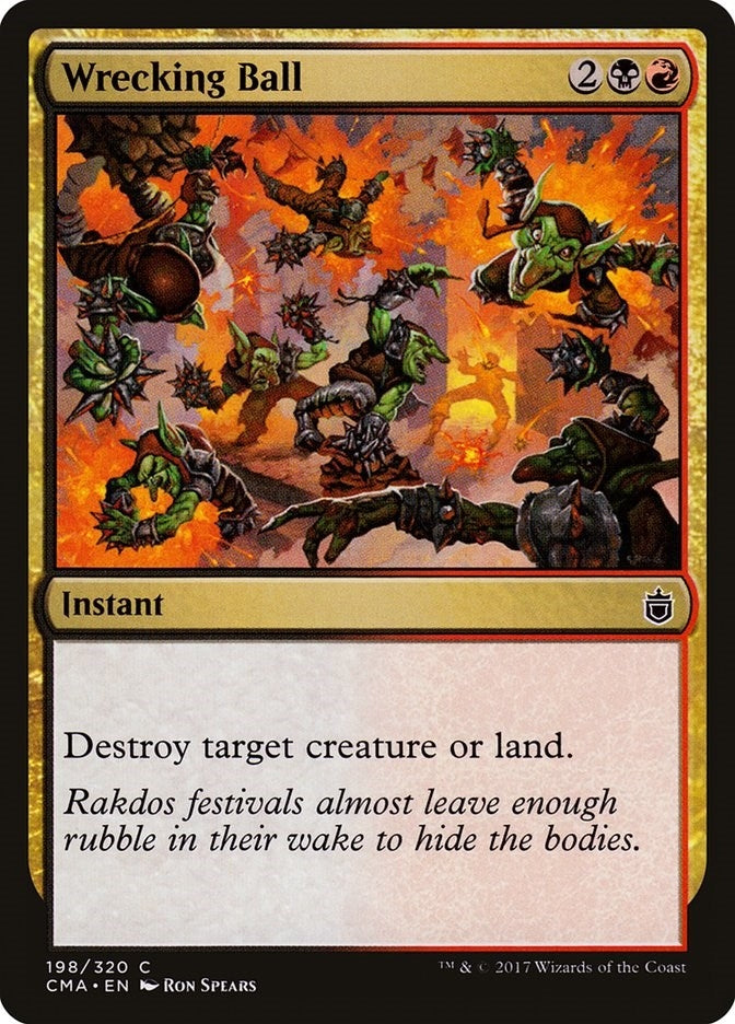 Image for Wrecking Ball (198) [Commander Anthology] - Magic: The Gathering