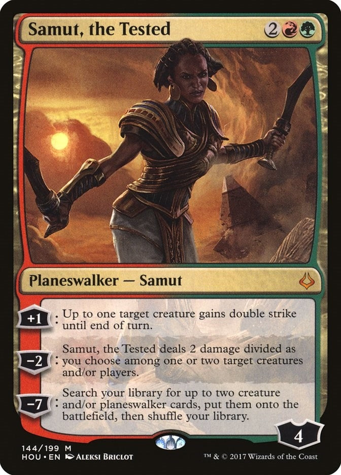 Image for Samut, the Tested (144) [Hour of Devastation] - Magic: The Gathering